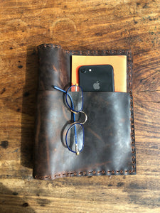 Pocket mini binder, Half page 3 ring notebook, Custom binder journal