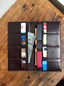 Large Travel Wallet / Family Passport Holder / Boarding Pass Organizer