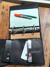 A5 Portfolio, 3 Ring A5 Binder, Mini Leather Organizer