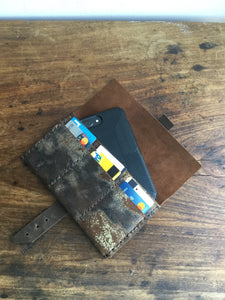 Leather iPhone wallet / iPhone Max & Plus Clutch Case / iPhone purse