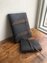 Composition Notebook Cover, Refillable Leather Composition Notebook, Large Refillable Journal, Custom Made in New York